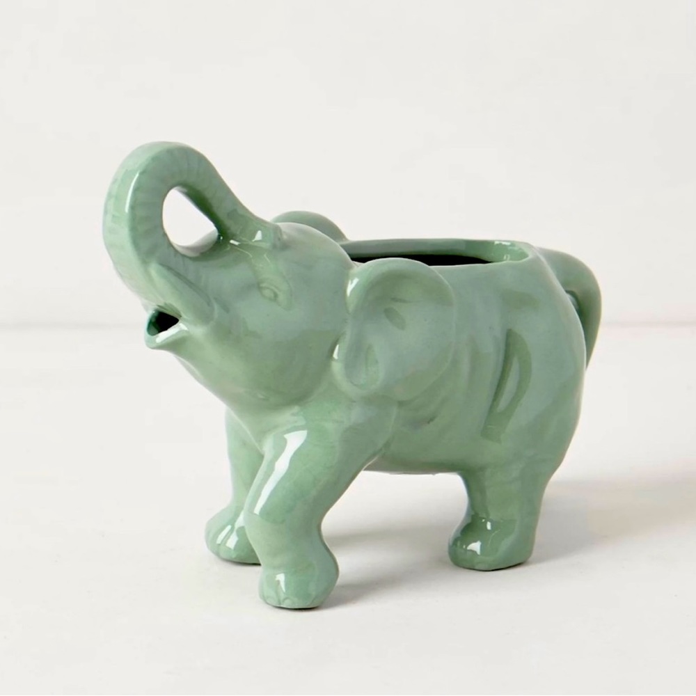 Anthropologie Elephant Creamer/Milk Dispenser